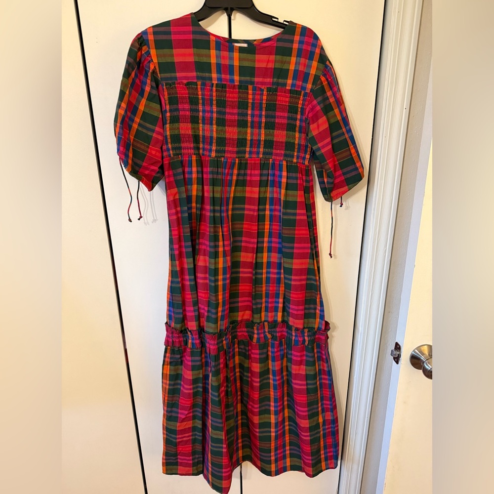 Sunshine Tienda Plaid Maxi Dress